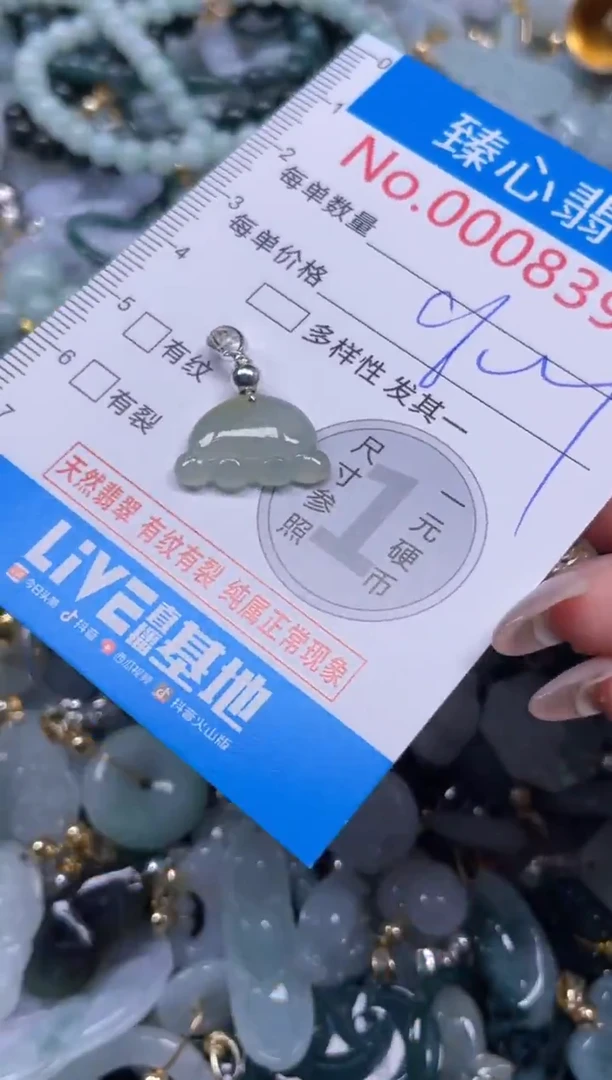 颈饰未镶嵌翡翠8396