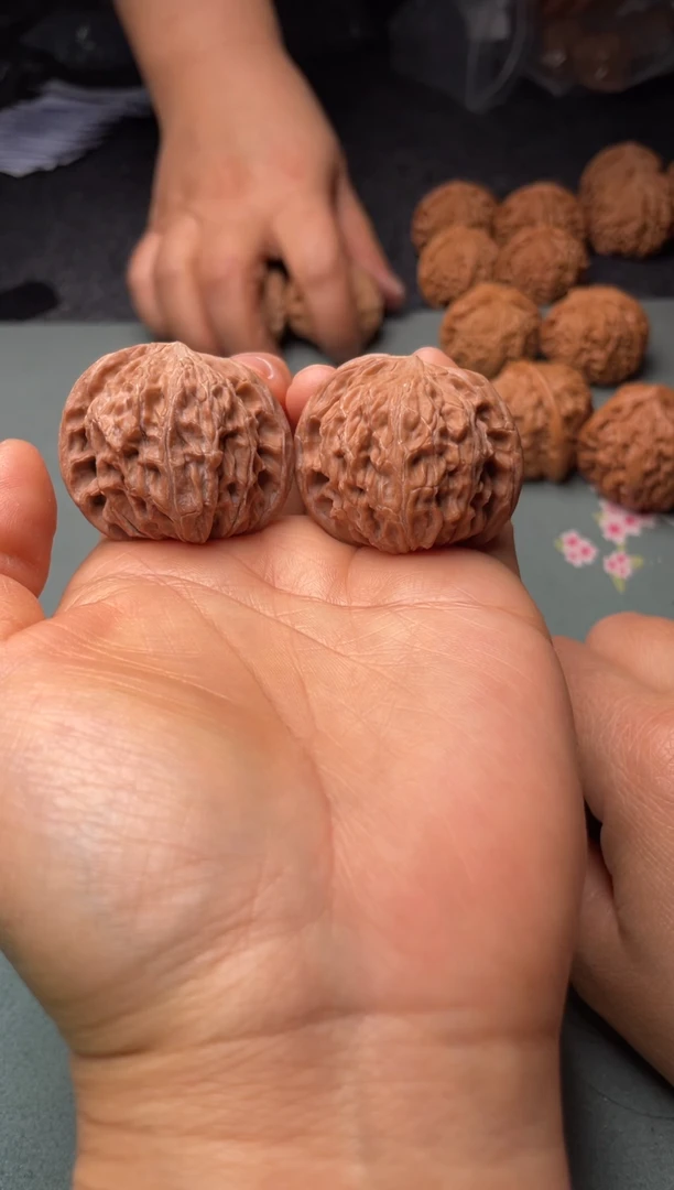 把件文玩核桃w176    磨盘37尺