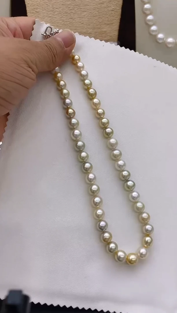 未镶嵌海水珍珠项链53 项链6-10mm