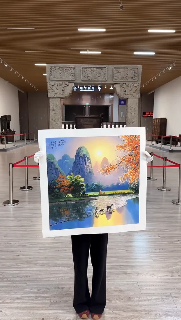 国画44赵隆轩艺术馆李庆兴老师作品
