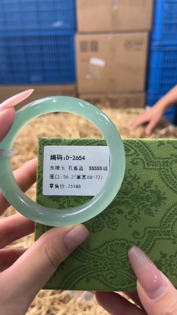 未镶嵌手镯石英质玉D-2654