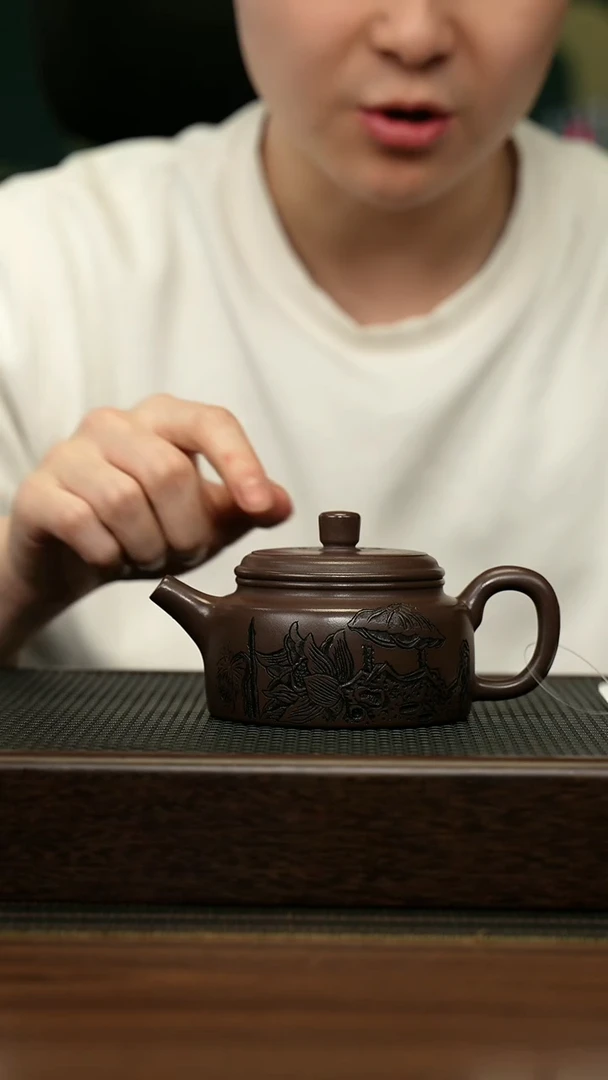 【闪购商品】紫砂茶壶宜兴原矿 手工 紫砂壶容量240CC