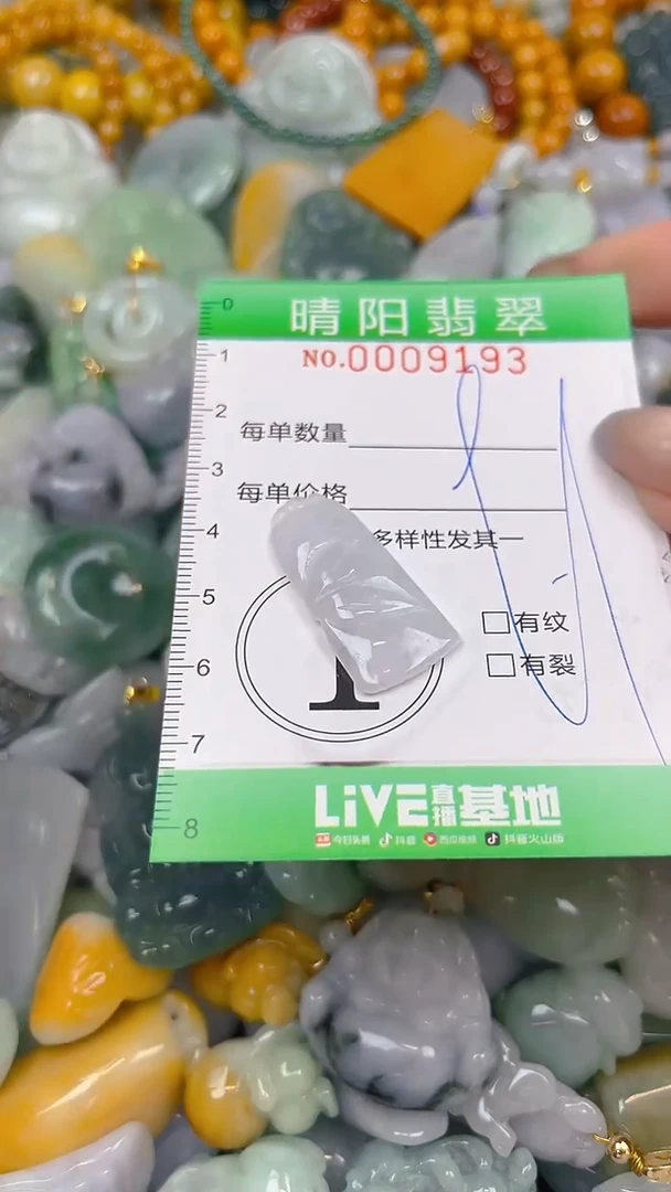 翡翠未镶嵌颈饰闪购0009193