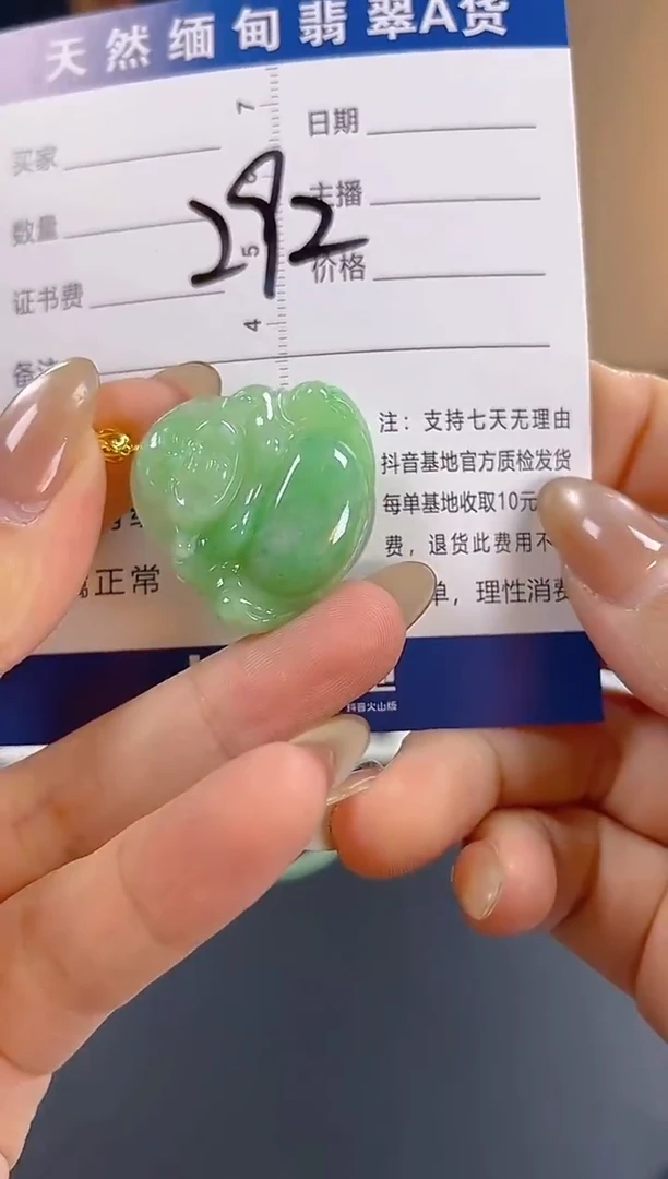 颈饰未镶嵌翡翠纯天然缅甸翡翠A货