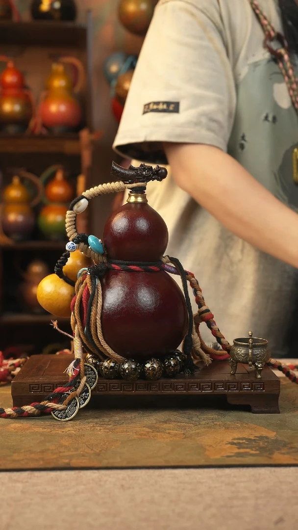 255大漆一物一拍记葫堂出品[不带手串】