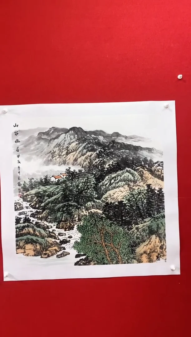 【闪购商品】国画NYQ雷牛云勤老师作品