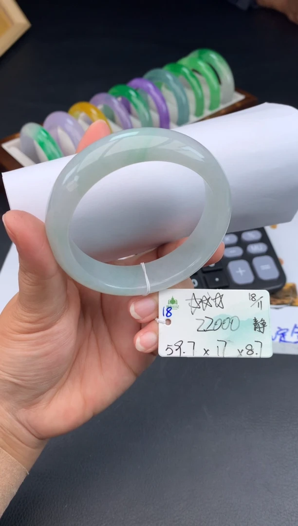 未镶嵌手镯翡翠翡翠自带#送人#，假一赔三