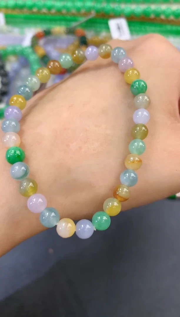 未镶嵌手串翡翠w74