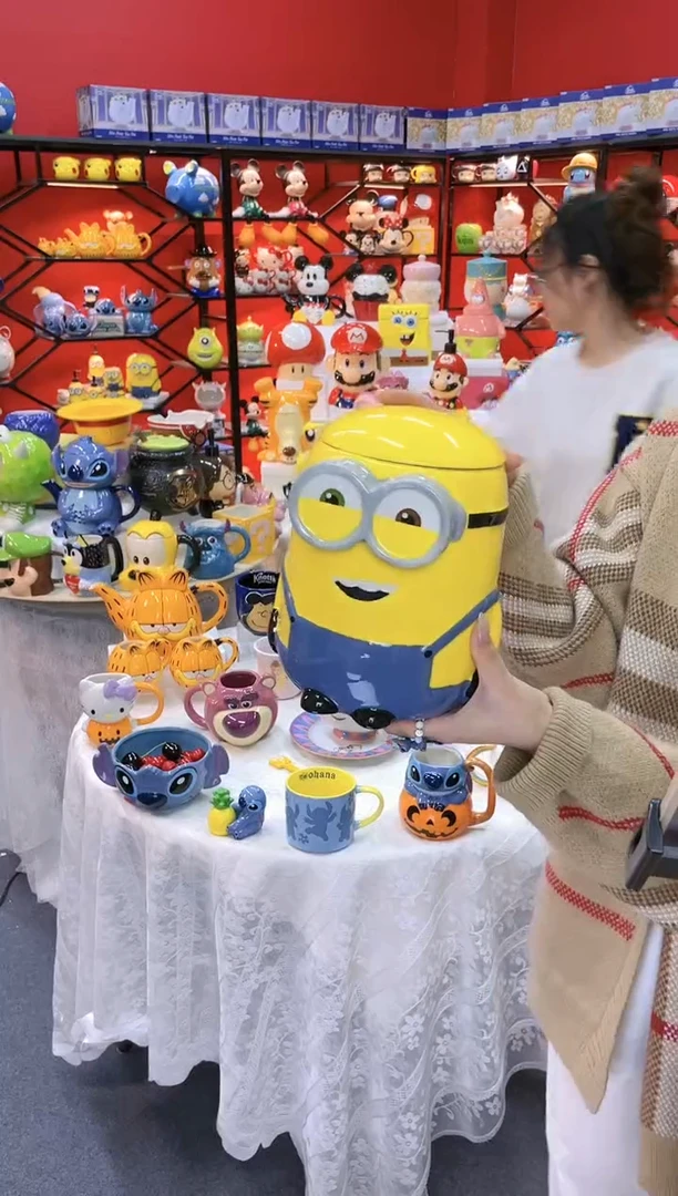 【闪购商品】.@@小黄人鲍勃储物罐