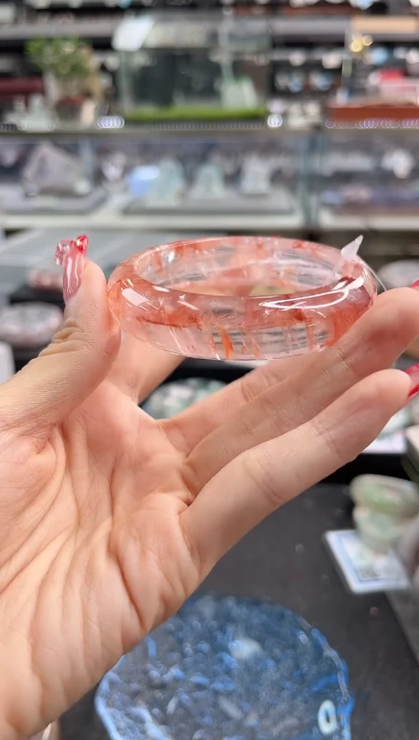 未镶嵌手镯水晶55圈口8J1318