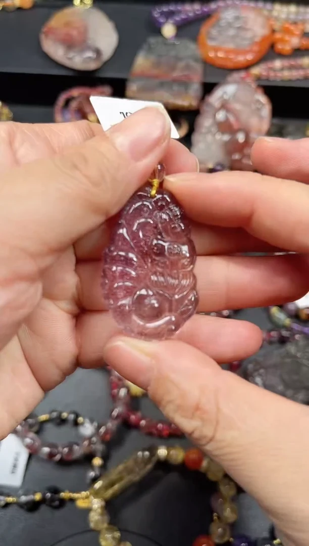 未镶嵌颈饰水晶【百晶灵儿】定制款