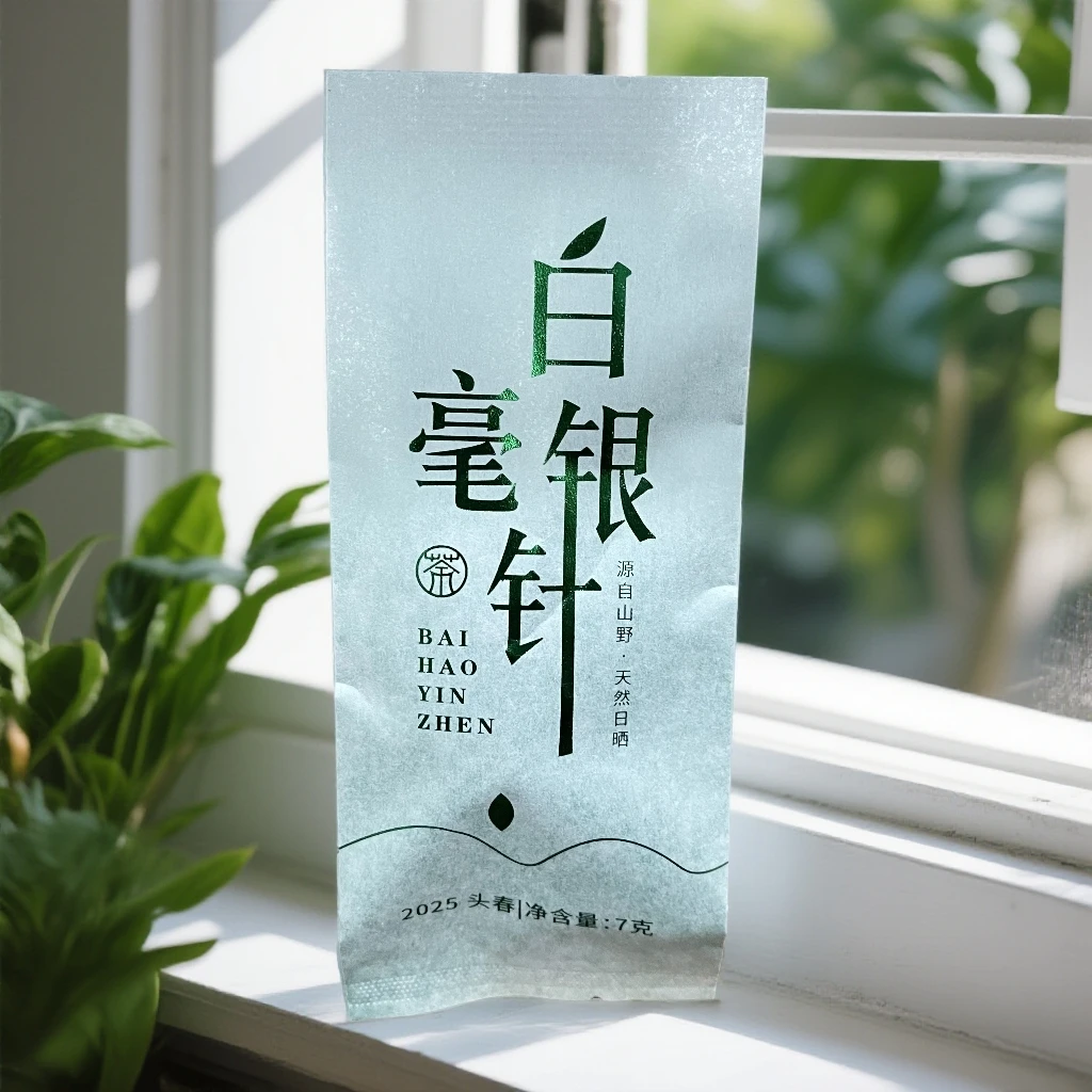 【劉妮妮专属】2025年头春白毫银针龙珠 云南月光白 全芽头采摘标准