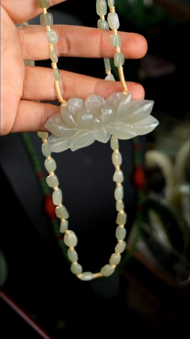 颈饰未镶嵌和田玉001