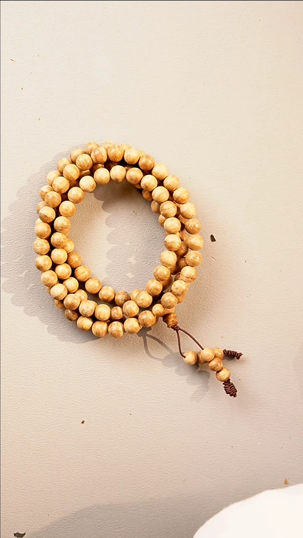 沉香手串天然沉香柬埔寨9mm圆珠多圈