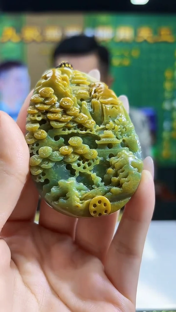 定制翡翠未镶嵌0530/Y/山水