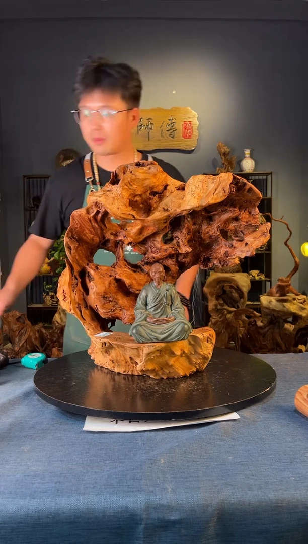 木卢师傅根艺作品（不包含人物摆件）
