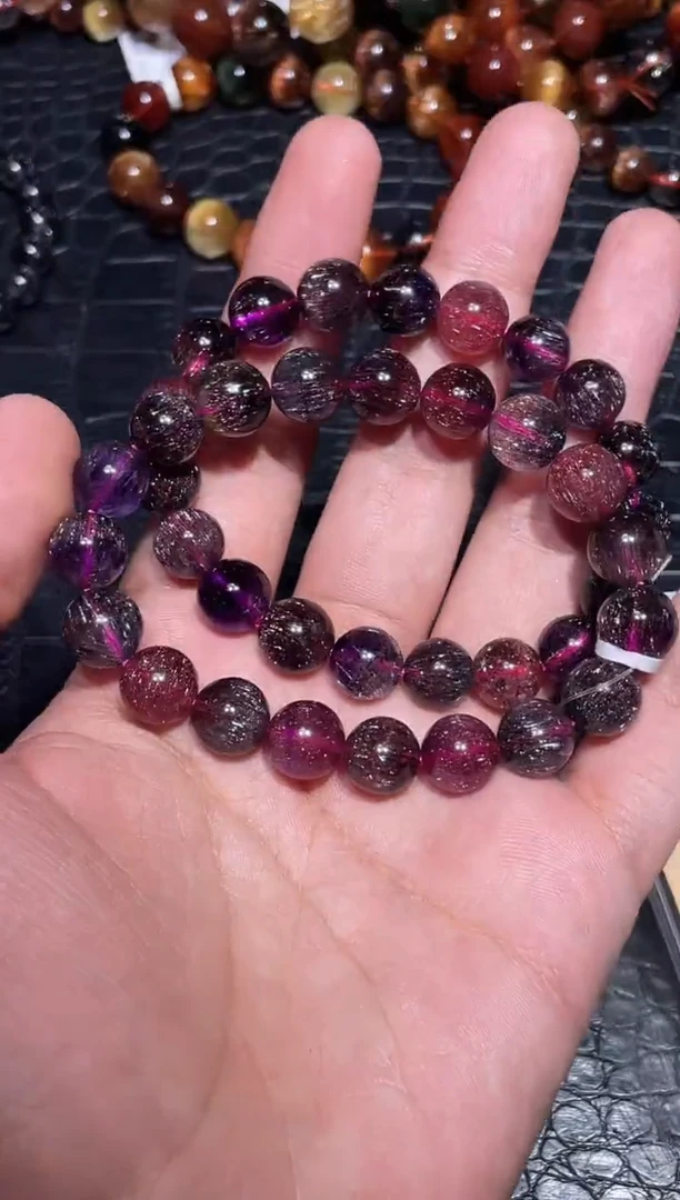 未镶嵌手链水晶超七单圈A10（多样性发其一）