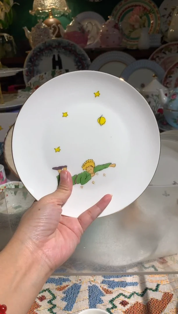 瓷片cc135陶瓷没有完美无瑕1个盘