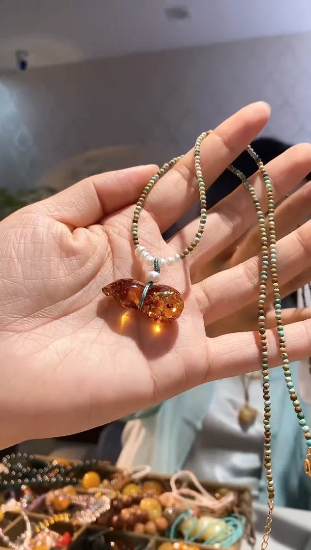 未镶嵌琥珀裸石天然琥珀蜜蜡首饰