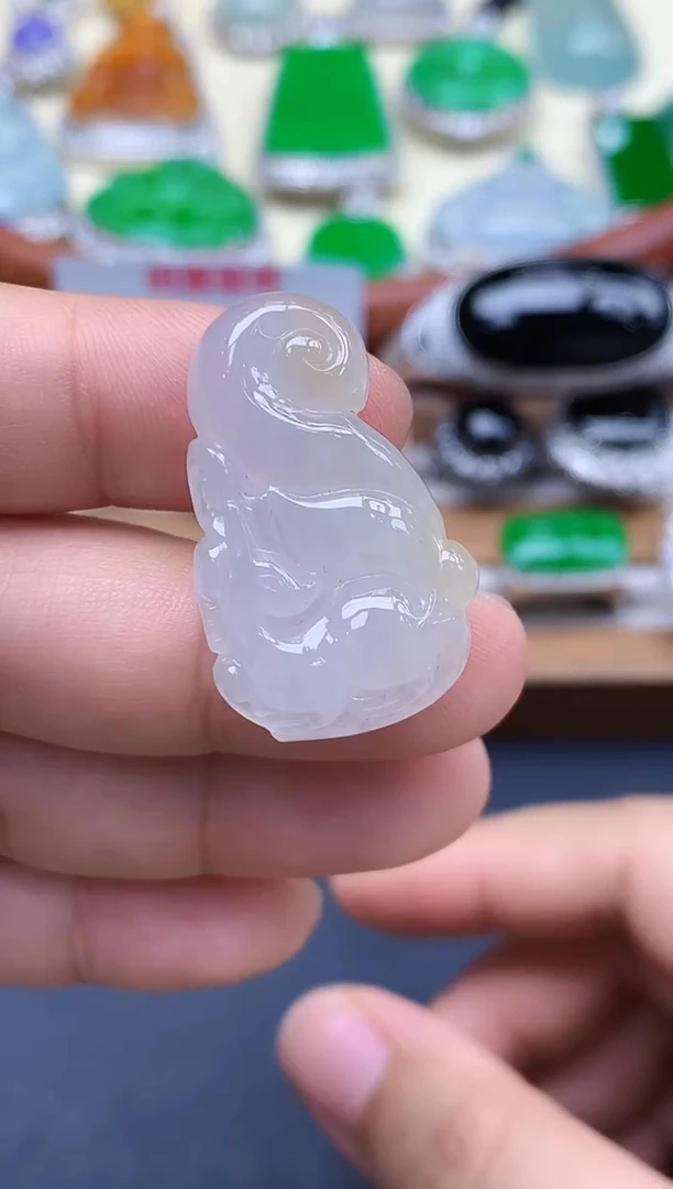 颈饰未镶嵌翡翠158-中国好珍宝