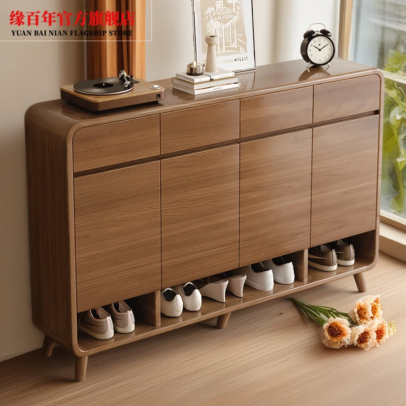 大容量鞋柜门口家用入户门楼道外玄关柜一体收纳储物新款鞋架