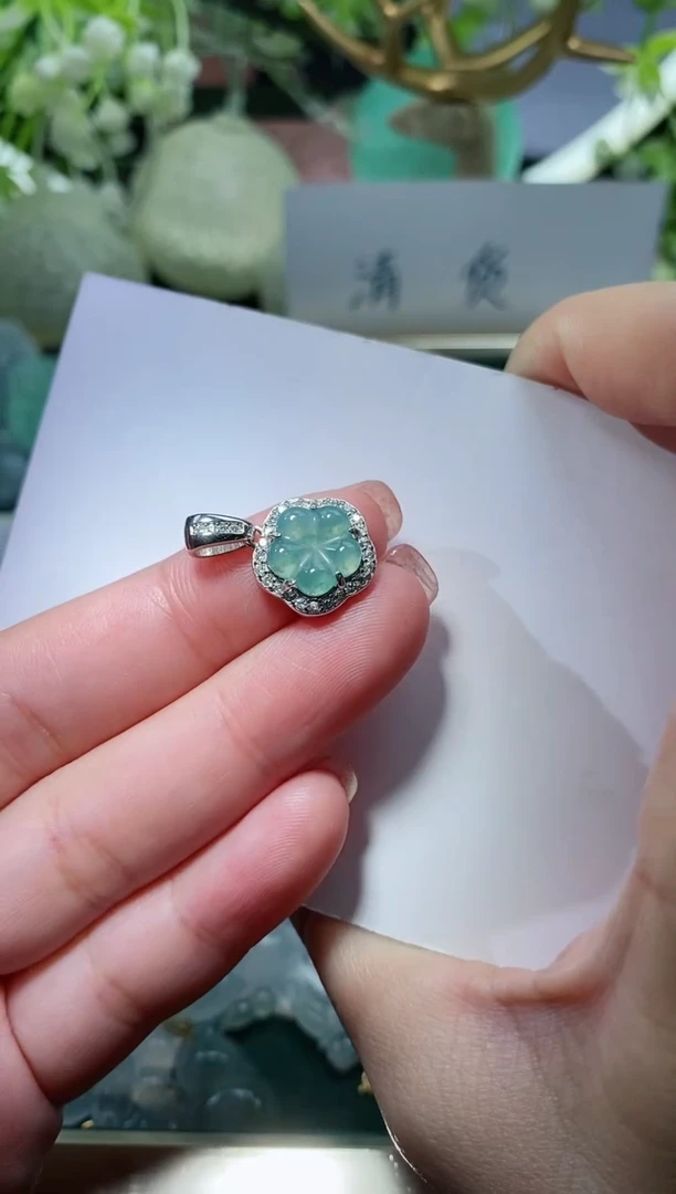 【闪购商品】翡翠颈饰未镶嵌天然A货翡翠多样性发货发其一