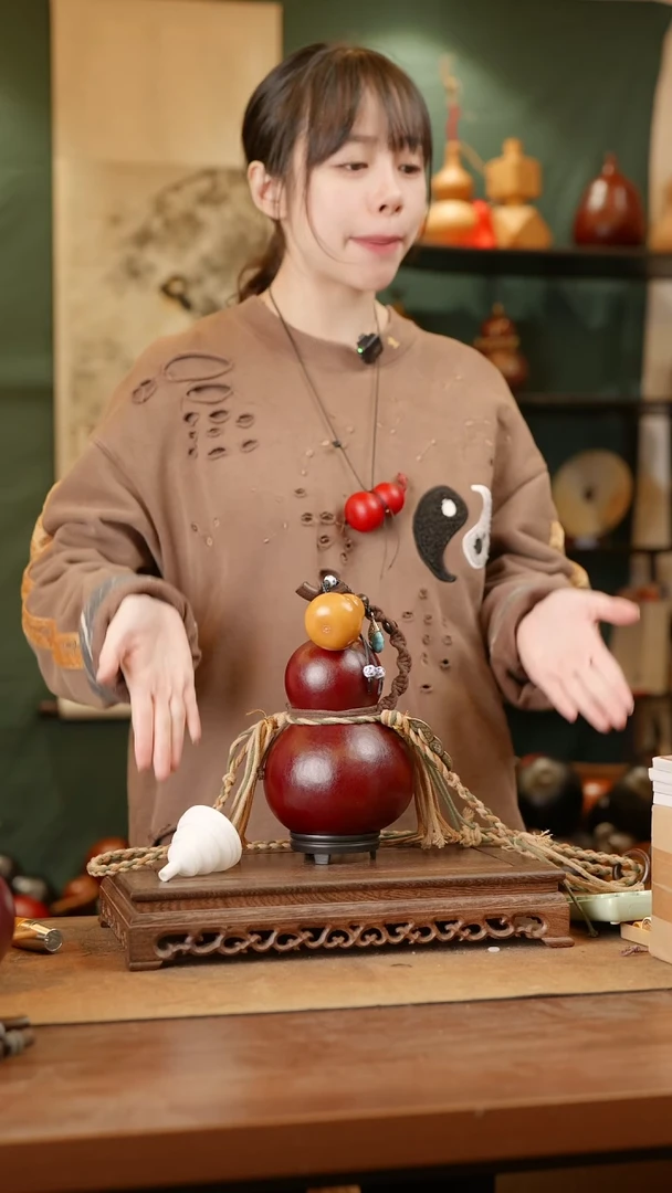 193号精品天然大漆酒葫芦一物一拍~