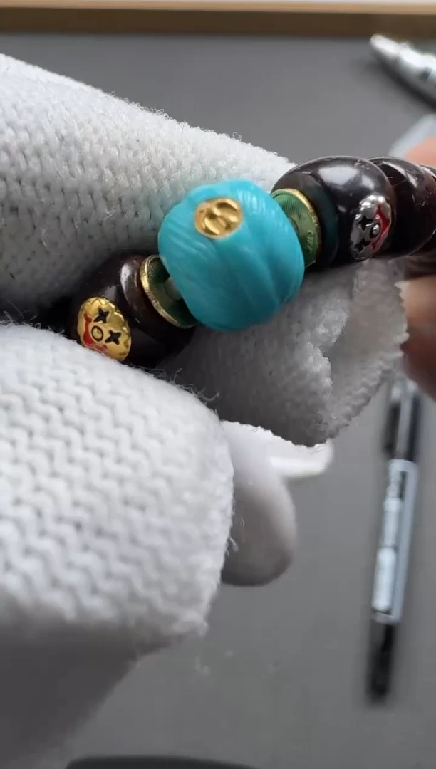 【闪购商品】椰蒂手串足金镶嵌手串手串