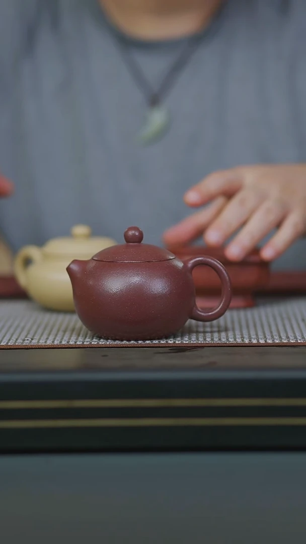 茶壶紫砂全手底槽清西施200cc