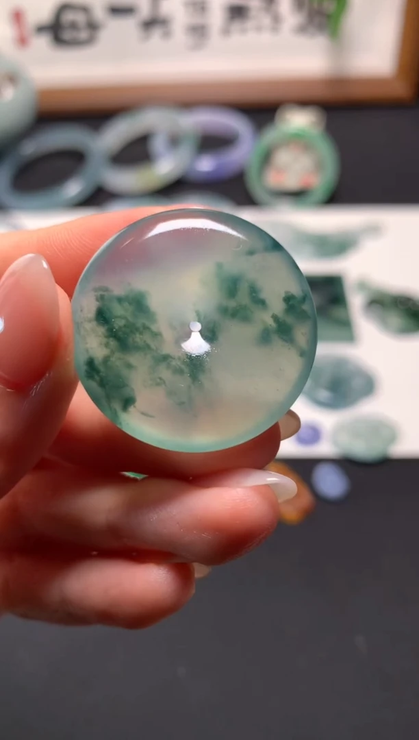 未镶嵌定制翡翠 33.7*6.1