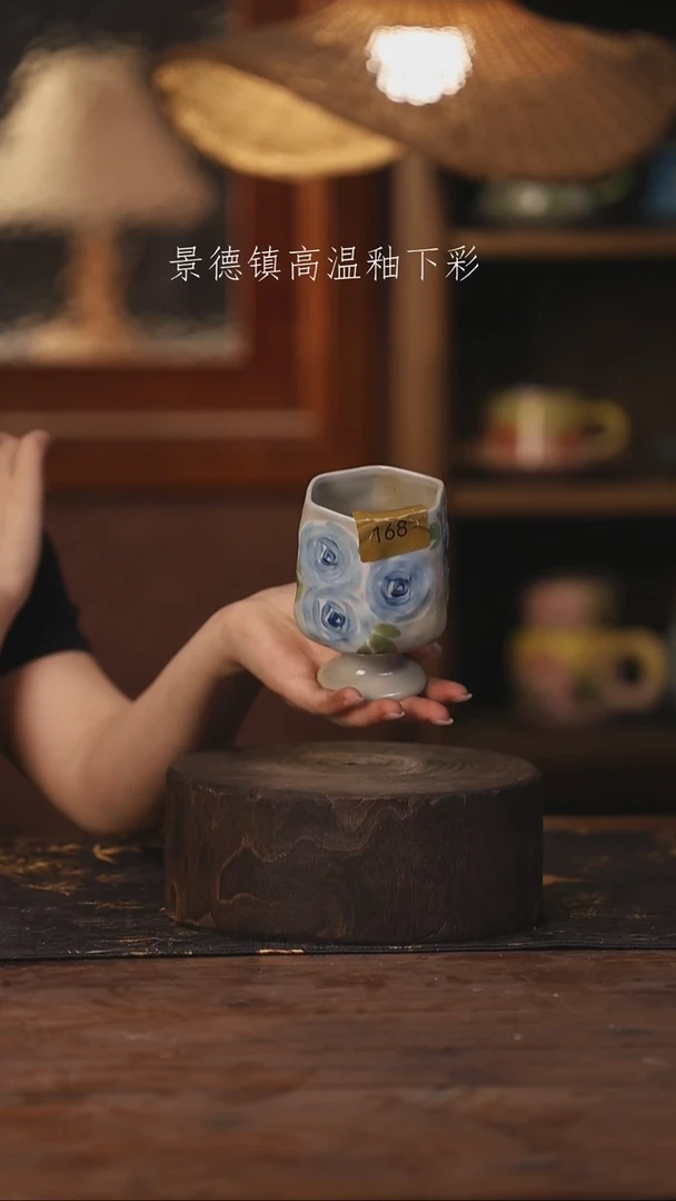 景德镇高温釉下手绘陶瓷168