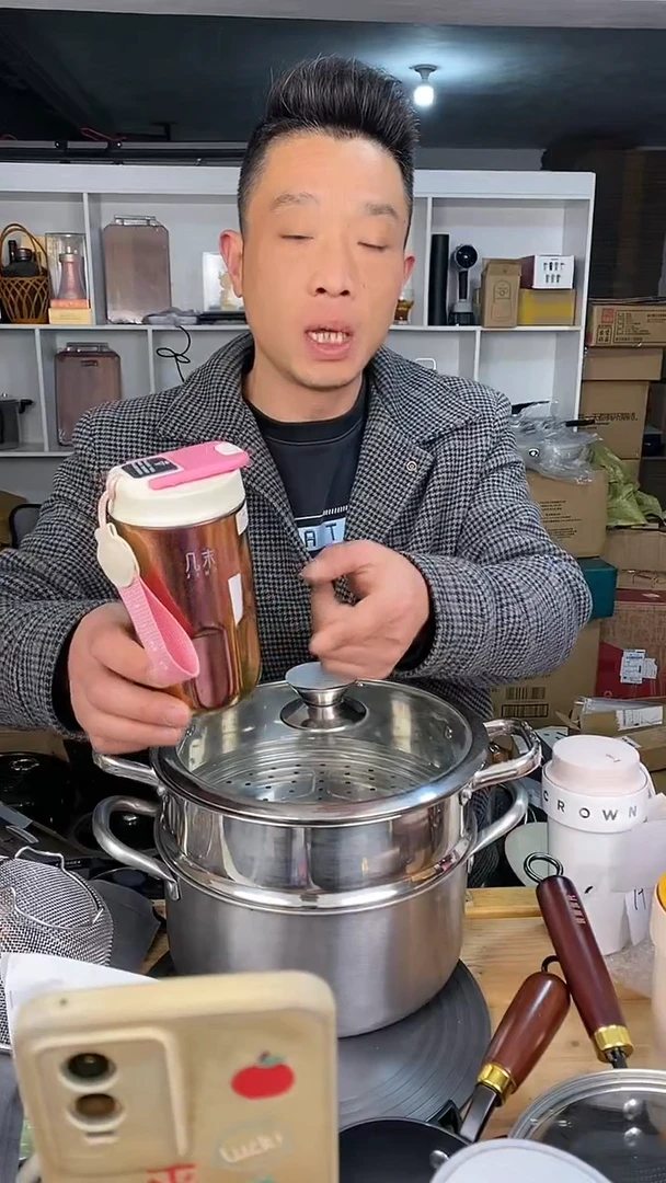 水晶玻璃八*猫钛杯