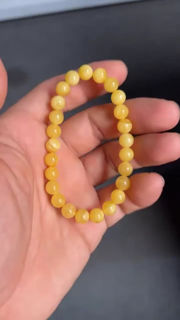 蜜蜡未镶嵌珠宝奇石/无优化/多样性发一件/无证书7mm