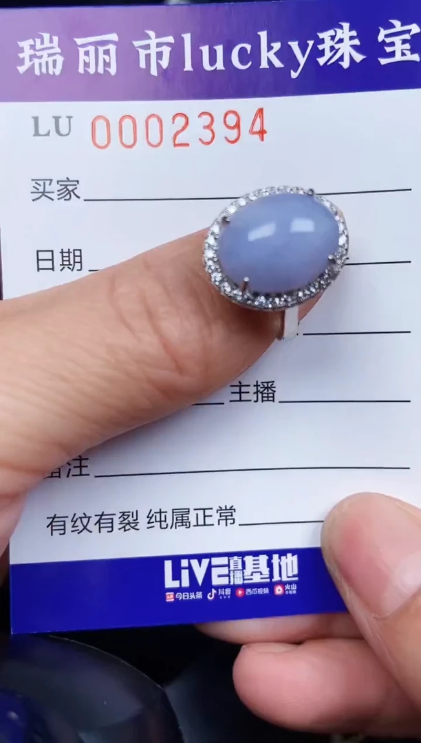 翡翠银S925镶嵌颈饰2394