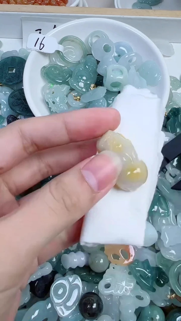 散珠翡翠183号链接，A货翡翠