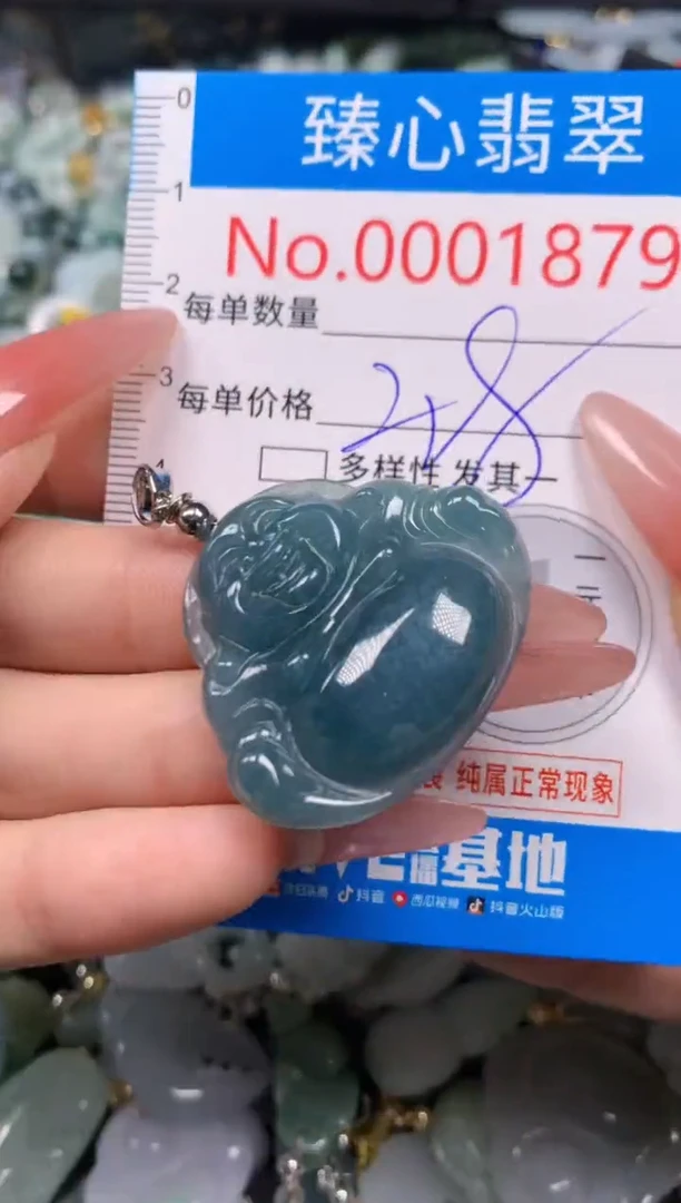 【闪购商品】翡翠颈饰未镶嵌含绳0001879