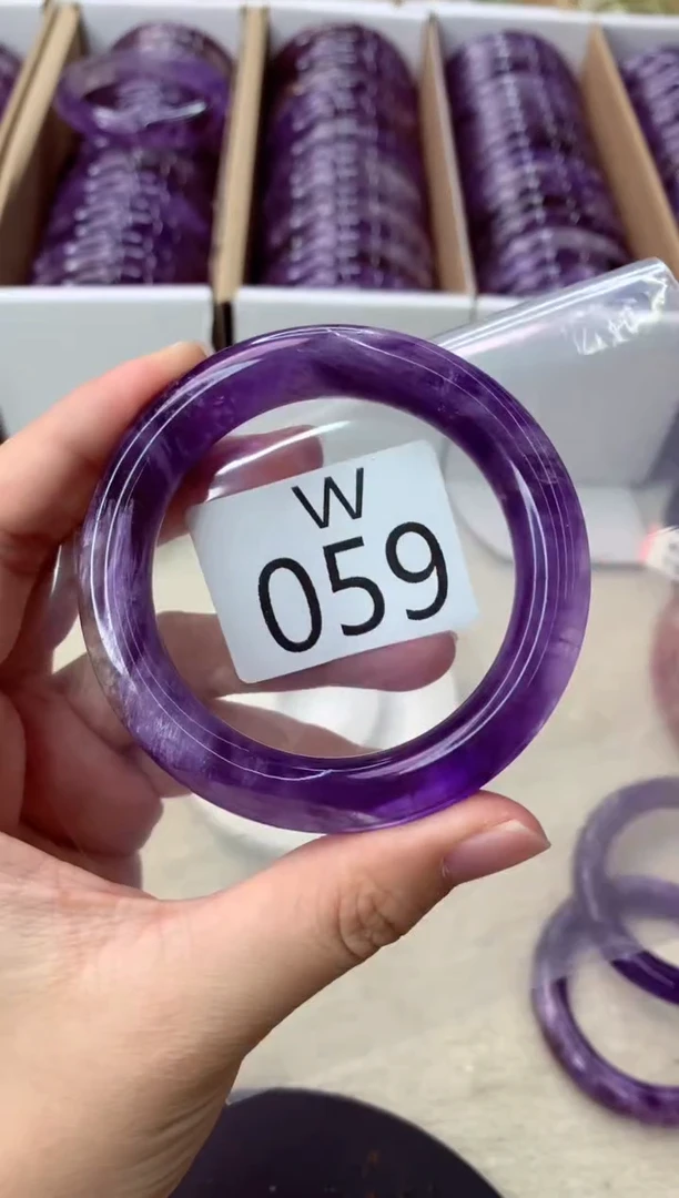 未镶嵌手镯水晶W059-52