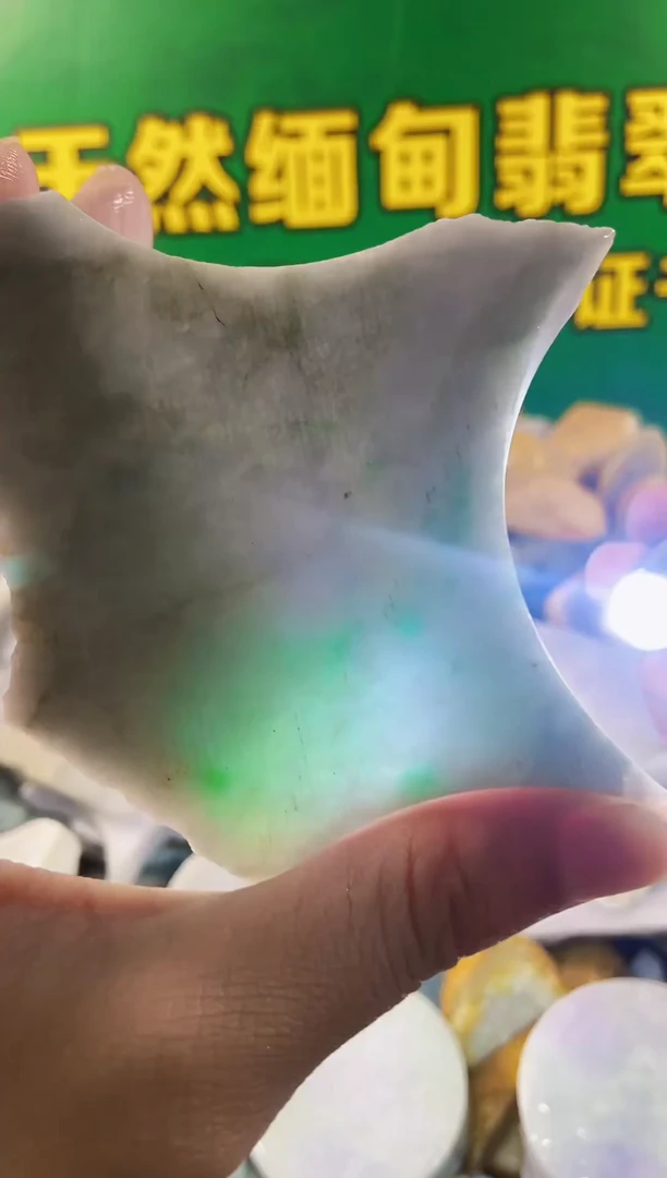 翡翠未镶嵌颈饰裸石026
