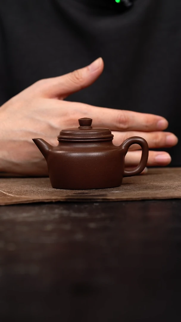 茶壶紫砂原矿手工壶100CC