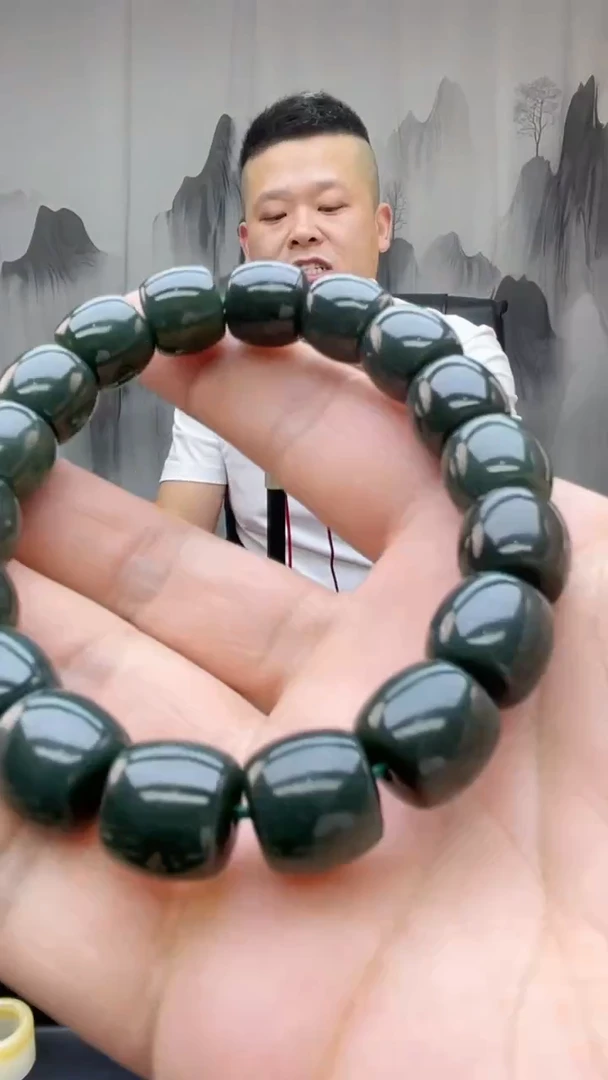 和田玉未镶嵌颈饰多样性发货拍一发一卡12直切深蓝