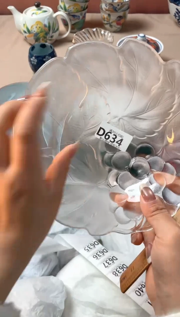 瓷片金**鲜瓷器瓷器D634