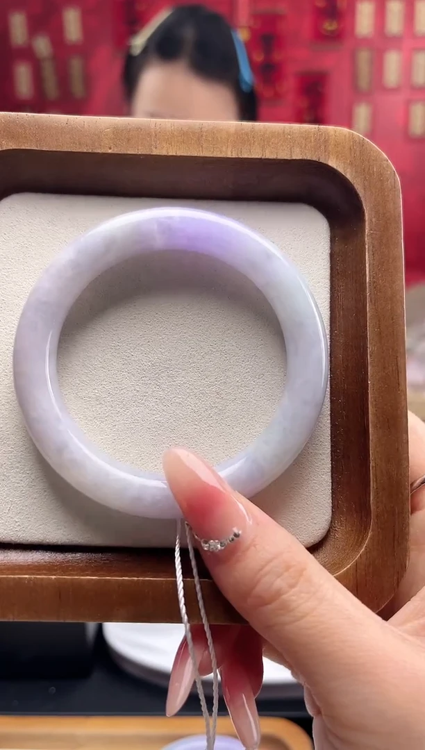 【闪购商品】翡翠手镯未镶嵌手镯54.8#