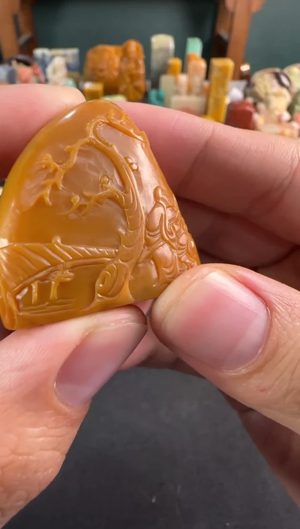 【闪购商品】青田石印石编号编号2684