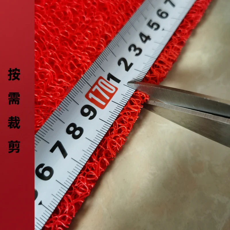 自由裁剪防水丝圈地垫入户门垫可裁剪防滑进门地毯门口垫子脚垫