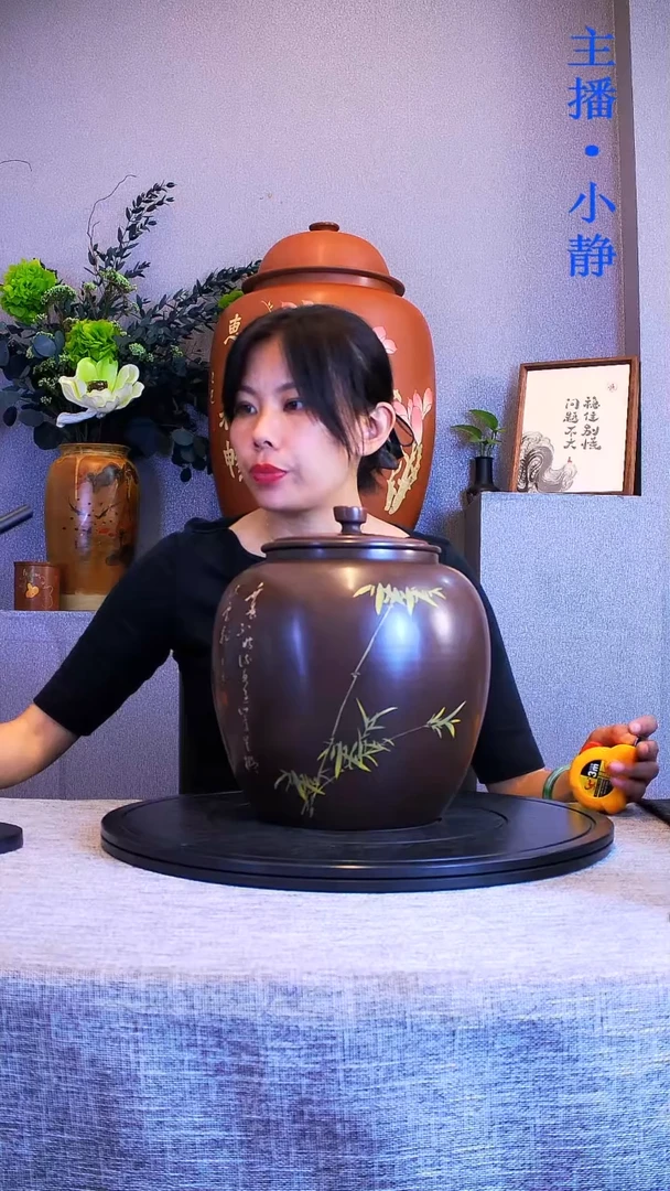 全手工紫陶茶罐精磨500散茶120