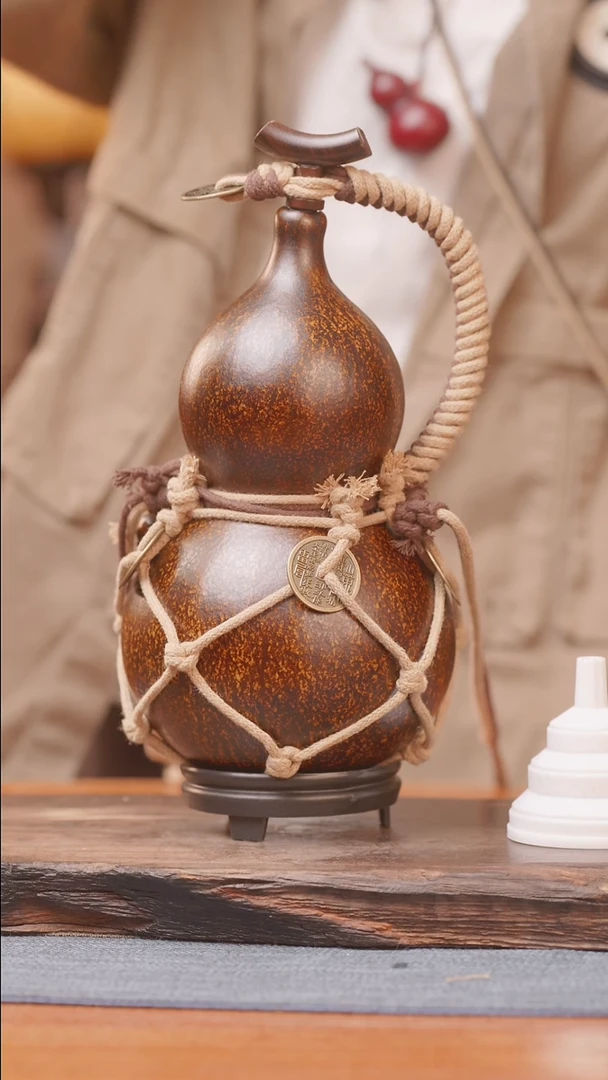 1645号链接精品大漆葫芦现货现发[一物一拍]