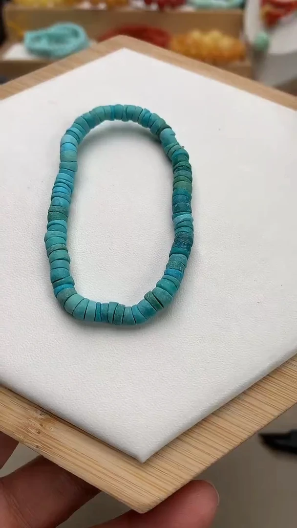未镶嵌绿松石珠宝半成品06