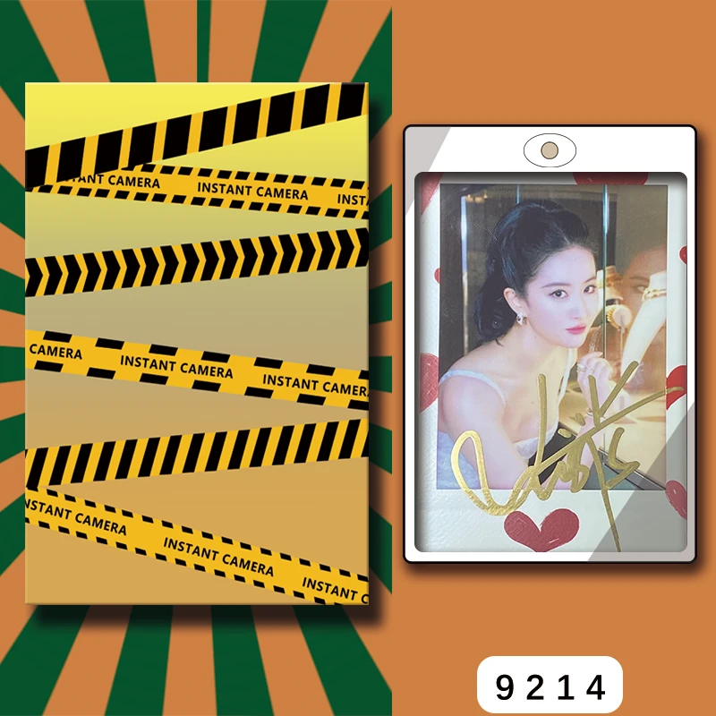 D9214【刘亦菲】 正品拍立得照片 爱心