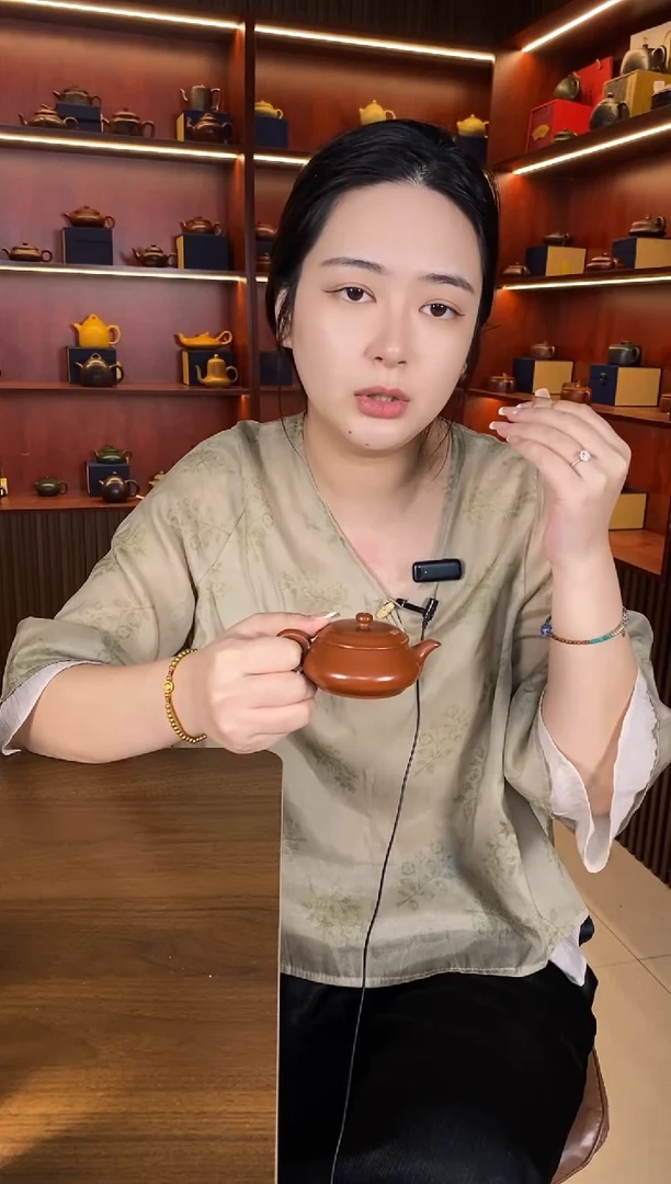 【闪购商品】紫砂茶壶小品光器明炉 小煤窑朱泥 许情