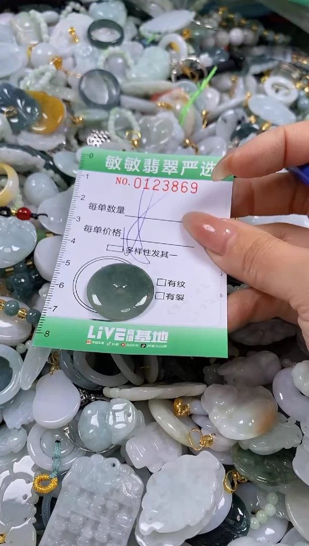 【闪购商品】翡翠颈饰未镶嵌闪购0123869